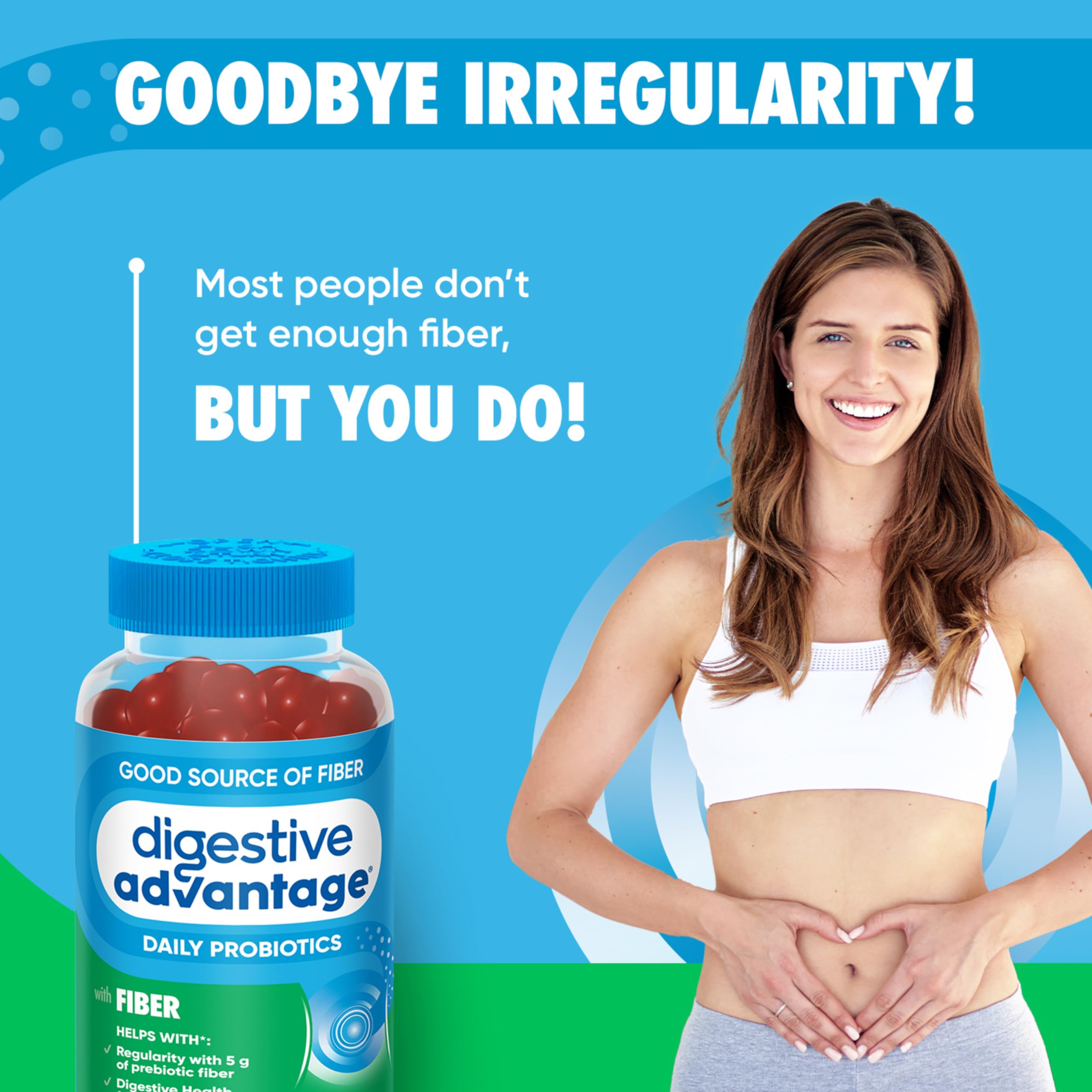 Foto 7 | Complemente La Fibra Prebiótica Digestive Advantage Con Probióticos - Venta Internacional.