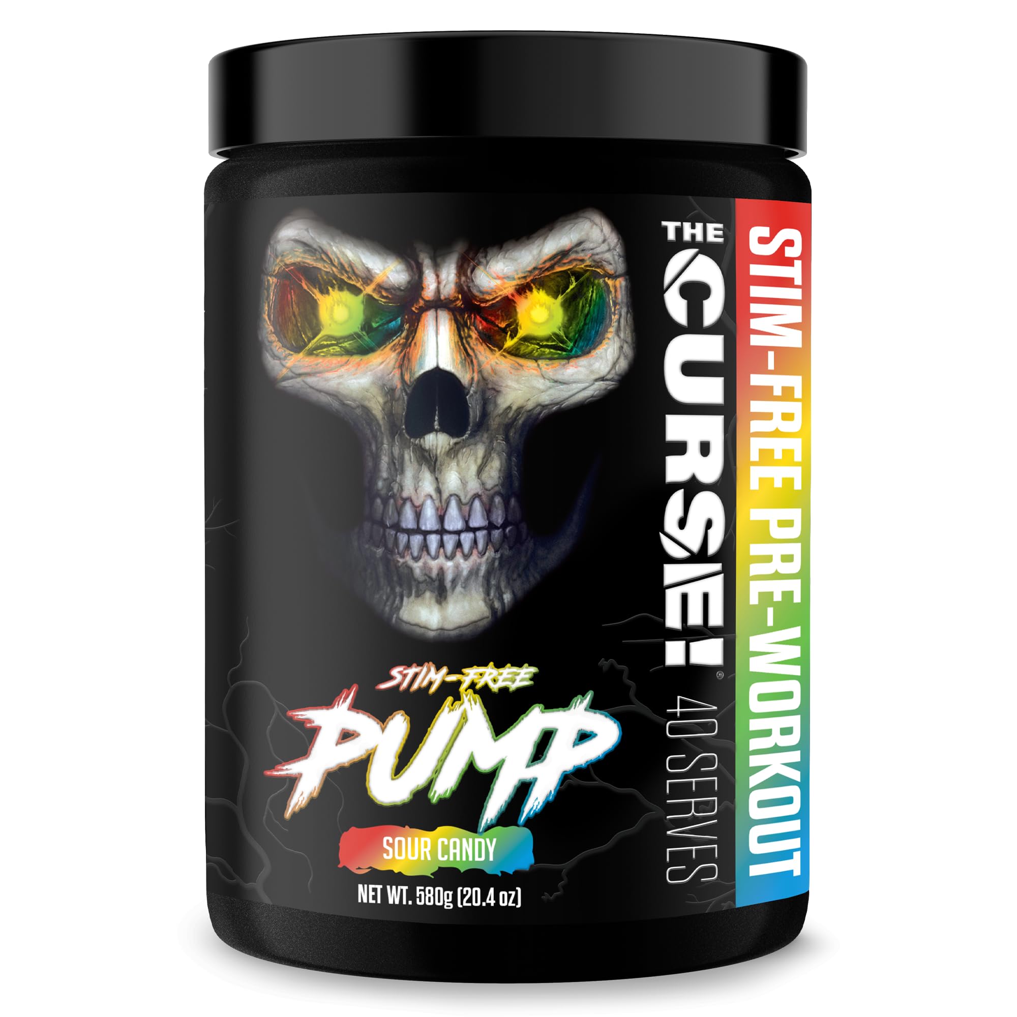 Foto 1 | Jnx Sports Antes Del Entrenamiento ¡la Maldición! Pump Sour Candy, 40 Porciones - Venta Internacional.