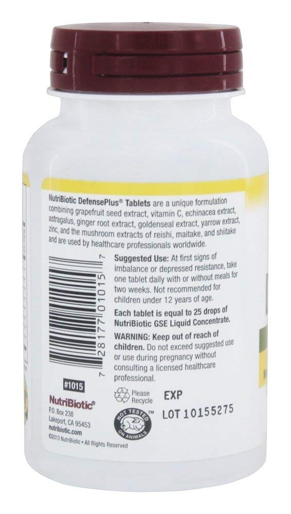 Foto 3 | Suplemento Nutribiotic Defense Plus 90 Comprimidos - Venta Internacional.