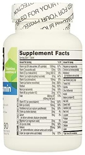 Foto 2 | Suplemento 365 De Whole Foods Market Adult Multi Con Hierro, 90 Unidades - Venta Internacional.