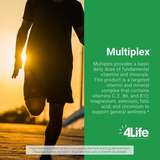 Foto 4 | Suplemento 4life Multiplex 21 Vitaminas Esenciales, 60 Cápsulas - Venta Internacional.