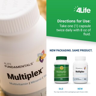 Foto 5 | Suplemento 4life Multiplex 21 Vitaminas Esenciales, 60 Cápsulas - Venta Internacional.