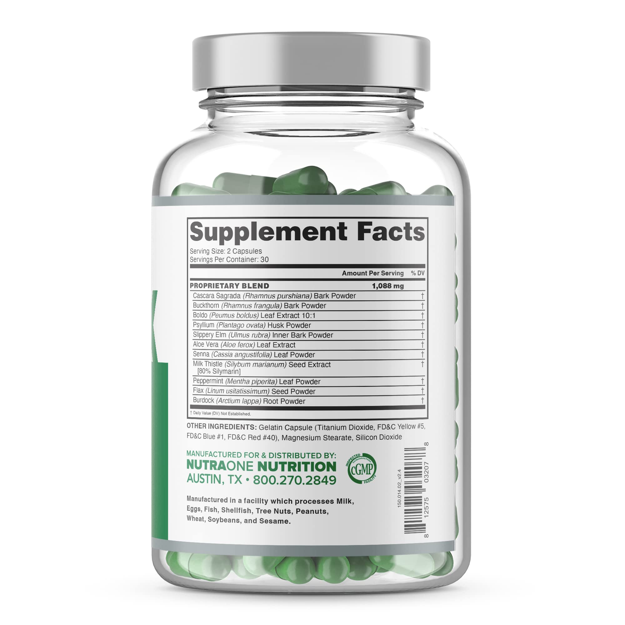 Foto 4 pulgar | Detox Cleanse Nutraone Detoxone Extra Strength De 30 Días - Venta Internacional.