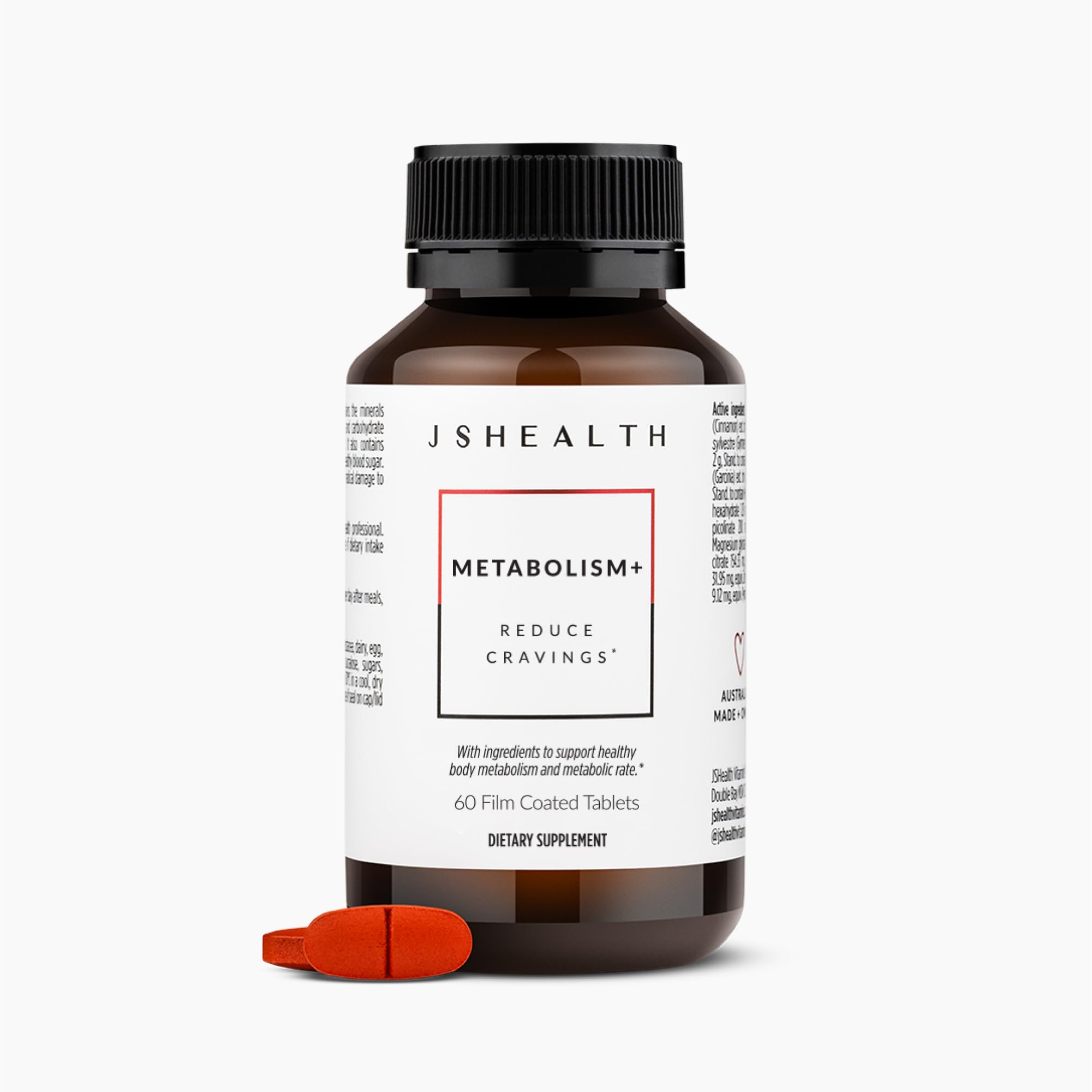 Foto 2 | Suplemento Jshealth Vitamins Metabolism+ Formula 60 Cápsulas - Venta Internacional.