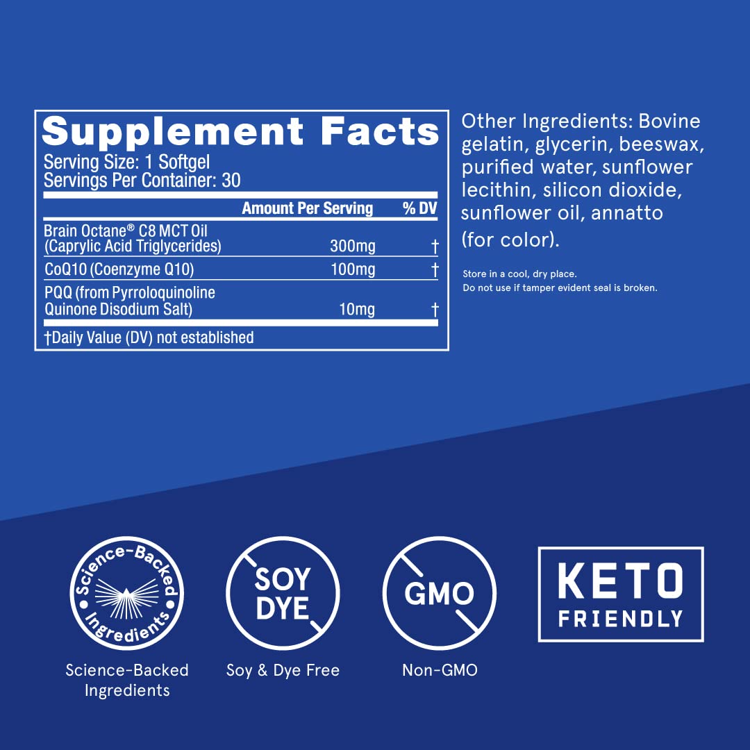 Foto 3 pulgar | Suplemento Bulletproof Coq10 Energy Softgel, 30 Unidades - Venta Internacional.