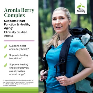 Foto 3 | Suplemento Terry Naturally Aronia Berry Complex 60 Cápsulas - Venta Internacional.