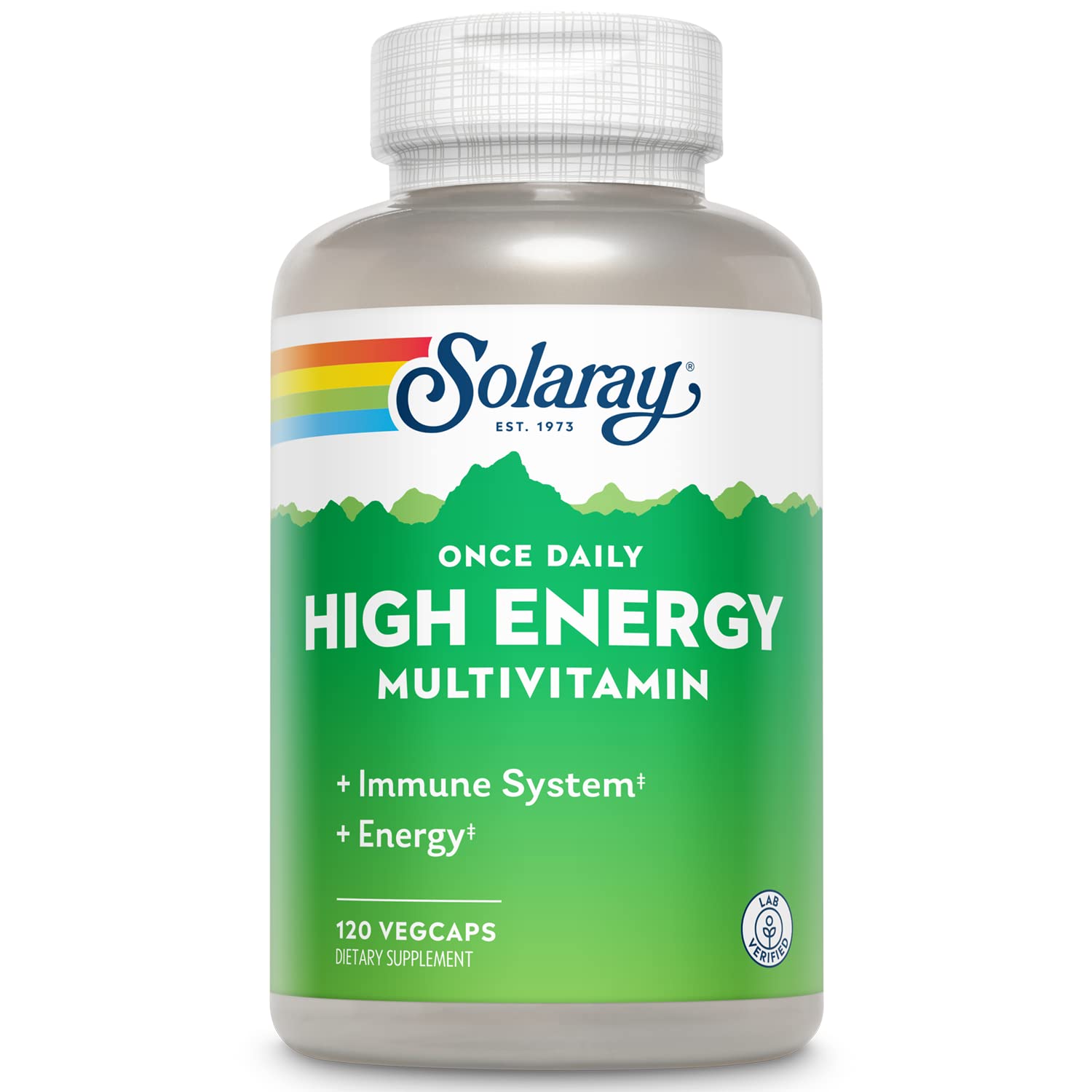 Foto 2 pulgar | Suplemento Multivitamínico De Alta Energía Solaray, 120 Cápsulas Vegetales - Venta Internacional.