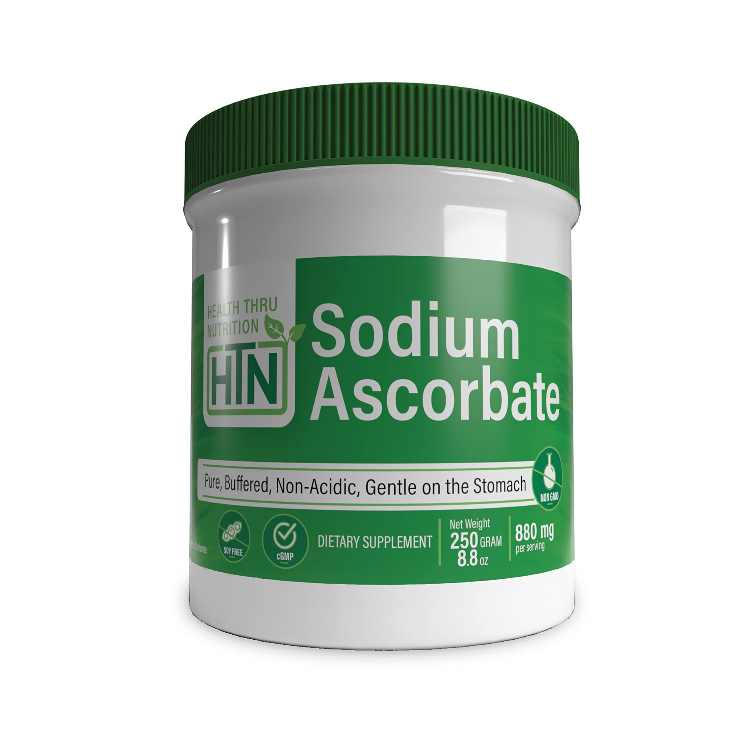 Foto 1 | Vitamina C En Polvo Health Thru Nutrition Ascorbato De Sodio 250 G - Venta Internacional.