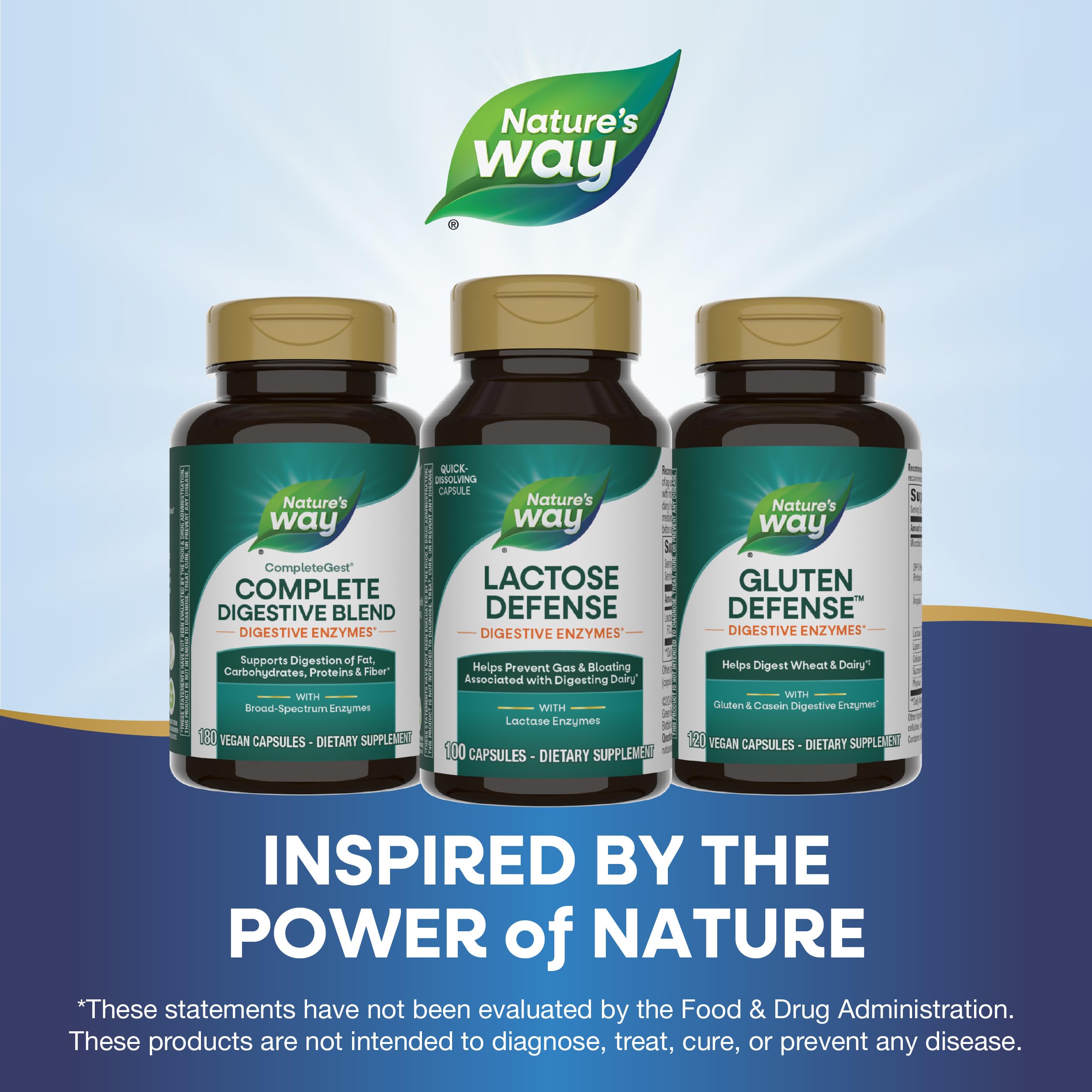 Foto 7 | Suplemento Nature's Way Lactose Defense 100 Cápsulas - Venta Internacional.