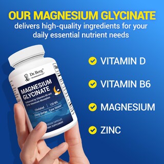 Foto 6 | Complemente El Glicinato De Magnesio Dr. Berg Con Vitaminas D, B6 Y Z - Venta Internacional.
