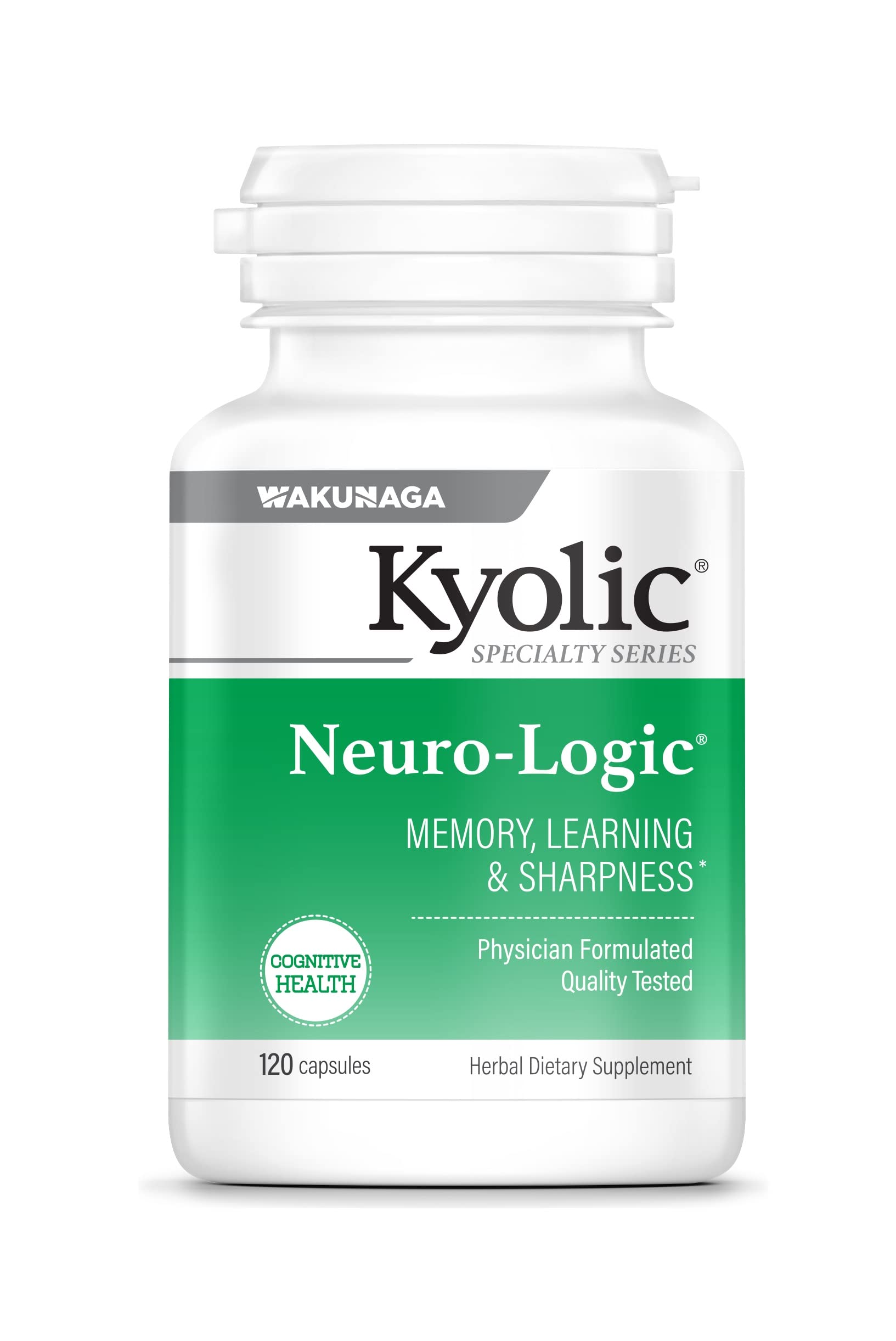 Foto 2 pulgar | Suplemento Kyolic Neuro-logic Memory Learning 120 Cápsulas - Venta Internacional.