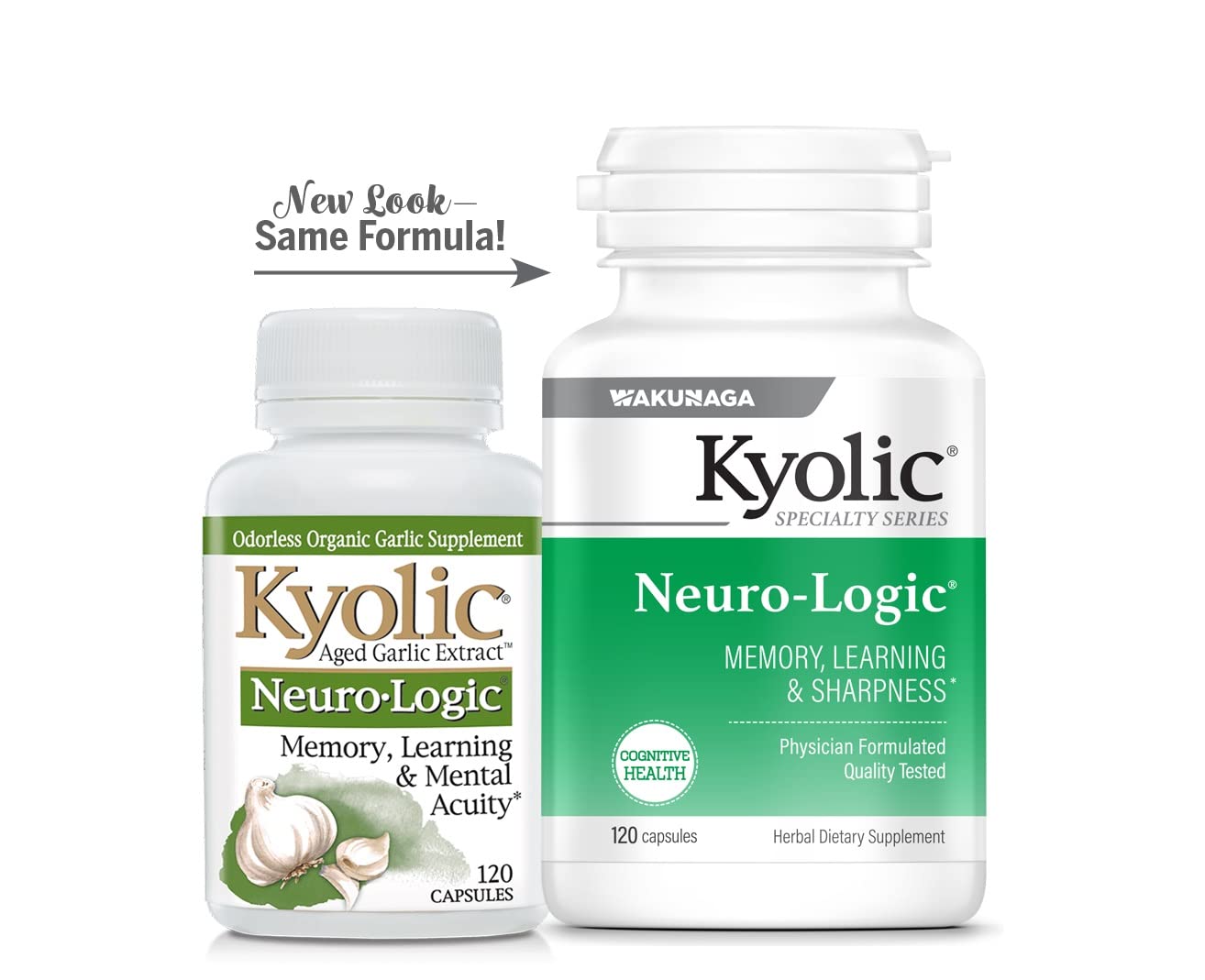 Foto 6 pulgar | Suplemento Kyolic Neuro-logic Memory Learning 120 Cápsulas - Venta Internacional.