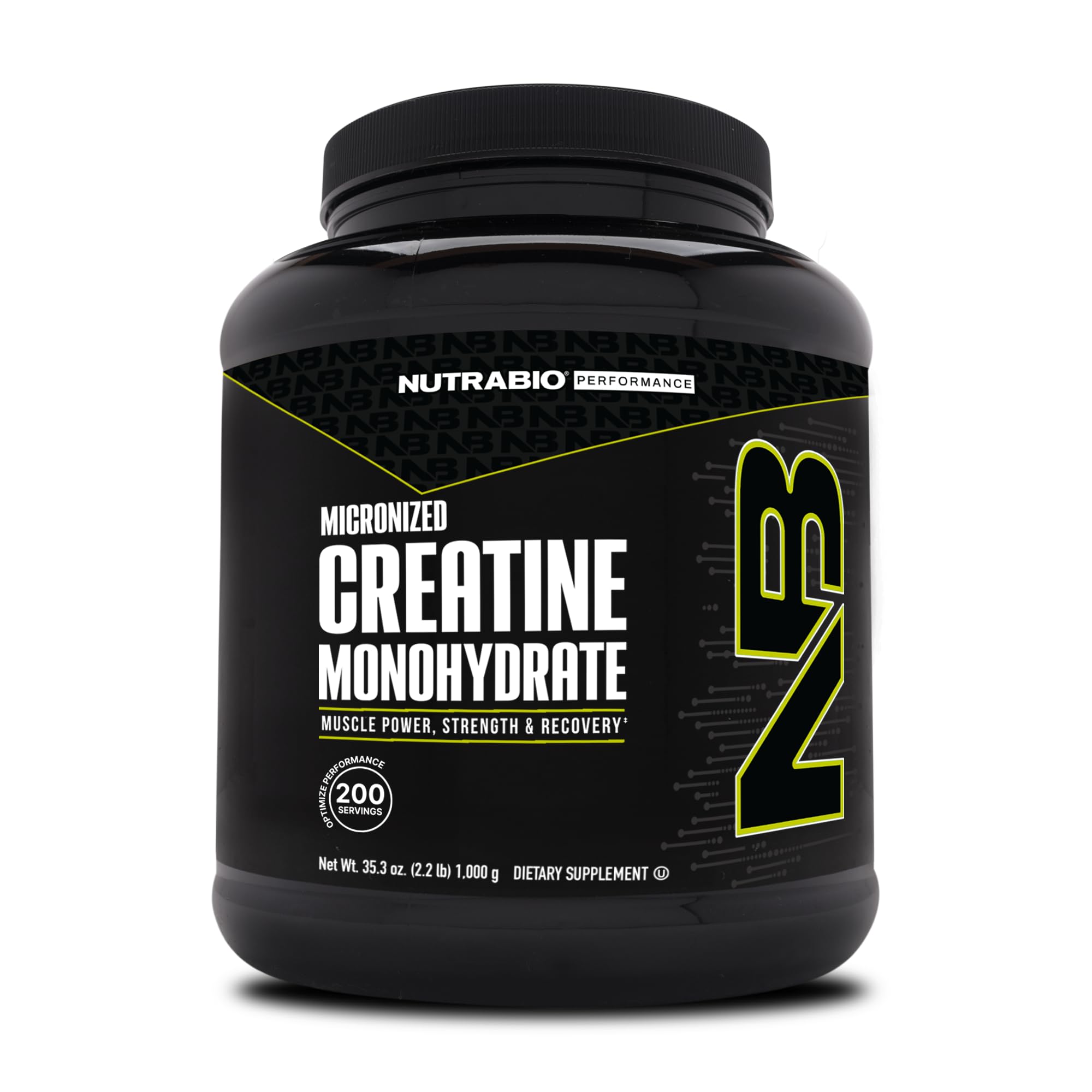 Foto 1 | Suplemento Nutrabio De Monohidrato De Creatina 1000 G Sin Sabor - Venta Internacional.