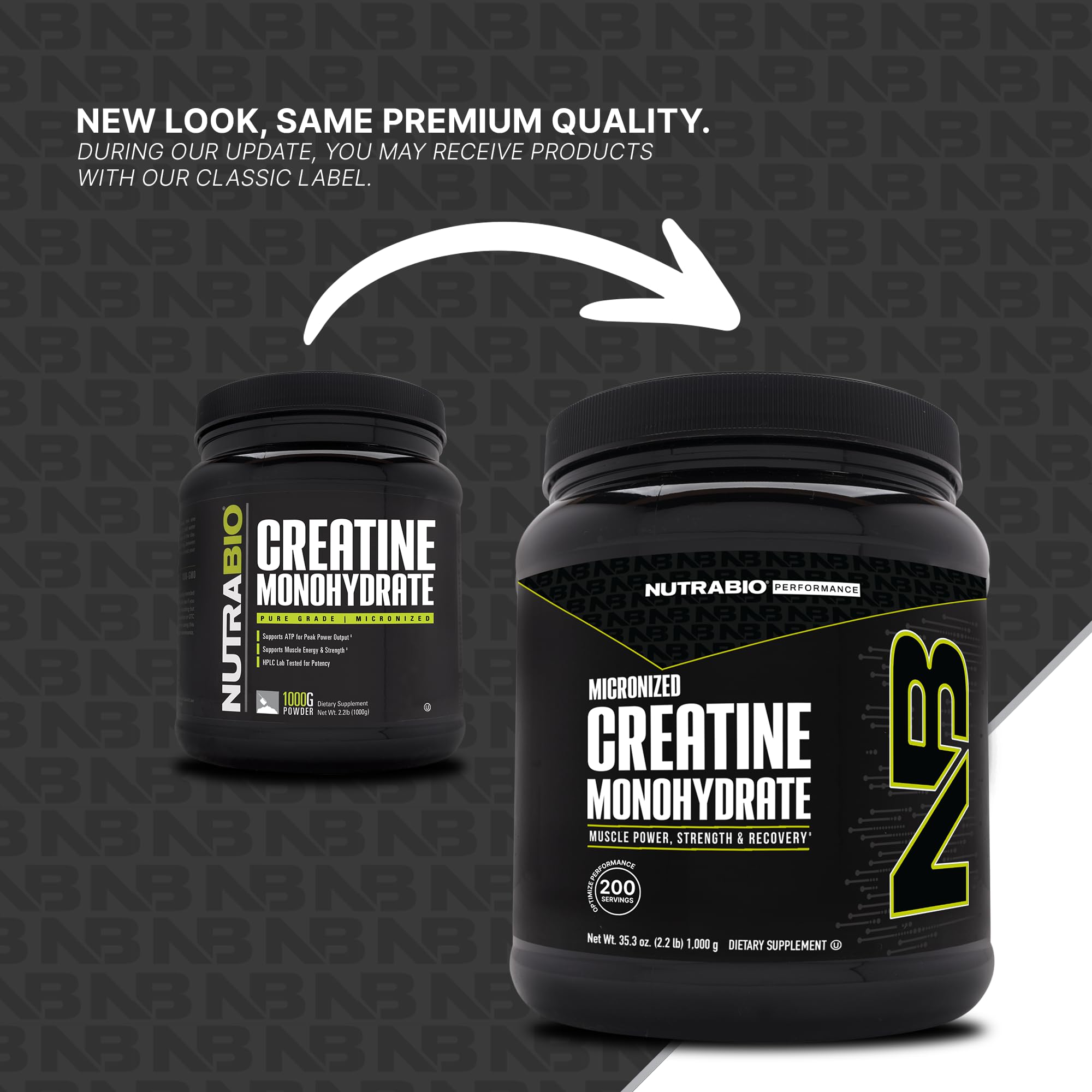 Foto 3 | Suplemento Nutrabio De Monohidrato De Creatina 1000 G Sin Sabor - Venta Internacional.
