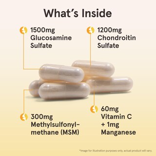 Foto 3 | Suplemento Jarrow Formulas Con Glucosamina, Condroitina Y Msm - Venta Internacional.