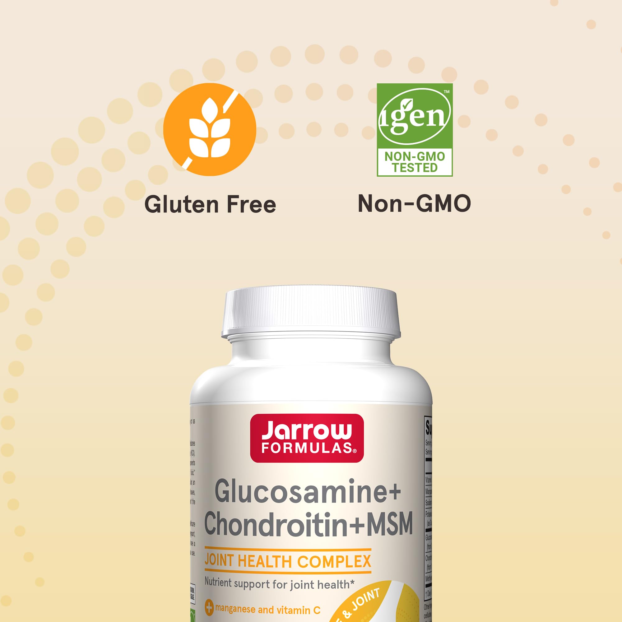 Foto 5 pulgar | Suplemento Jarrow Formulas Con Glucosamina, Condroitina Y Msm - Venta Internacional.
