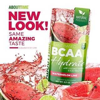 Foto 5 | Suplemento About Time: Bcaa Hidratado A Base De Plantas, Sandía Y Lima - Venta Internacional.
