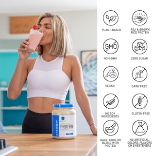 Foto 2 | Proteína En Polvo Isopure Sin Sabor Vegana, 20 Porciones - Venta Internacional.