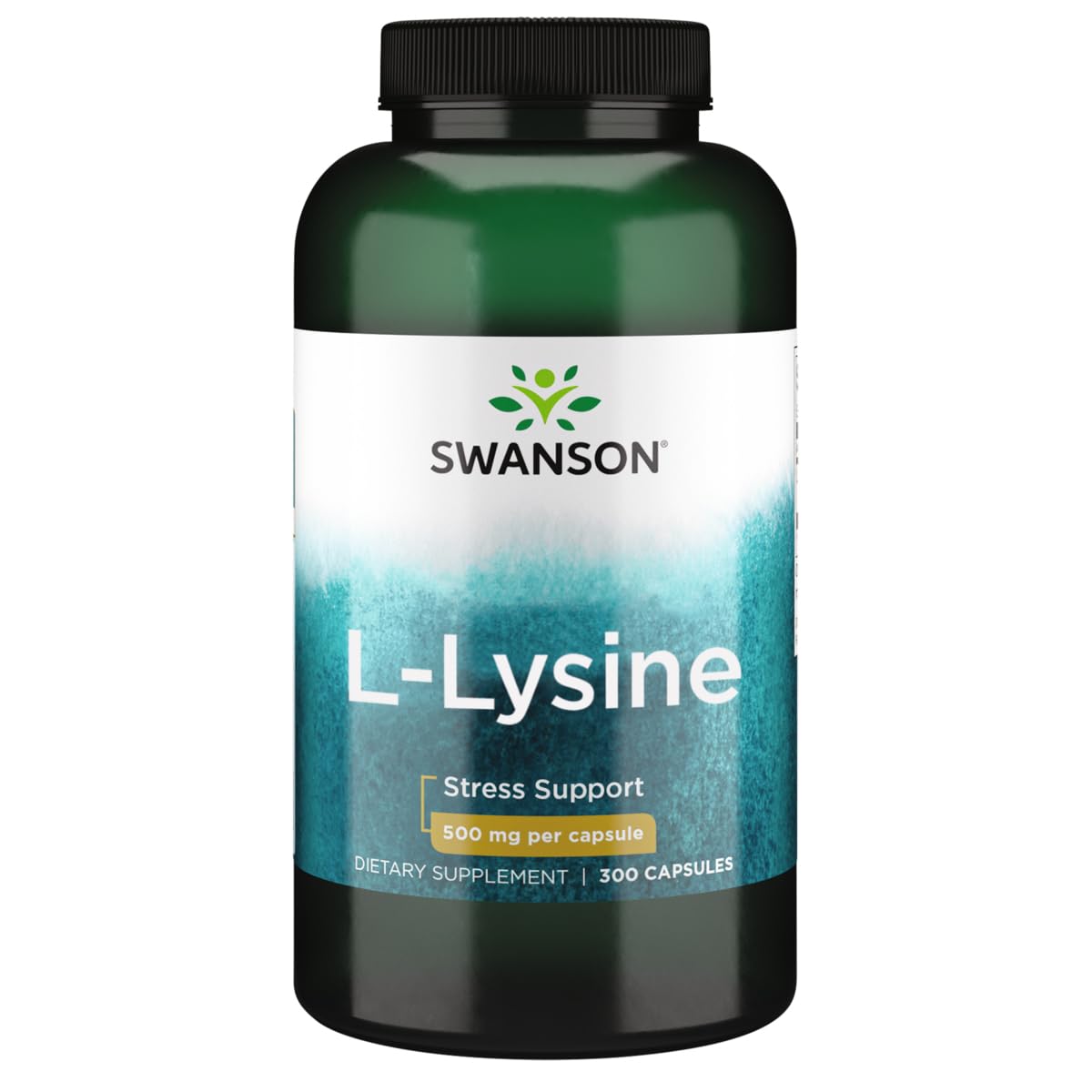 Foto 2 pulgar | Suplemento Swanson Free Form L-lisina 500 Mg 300 Cápsulas - Venta Internacional.