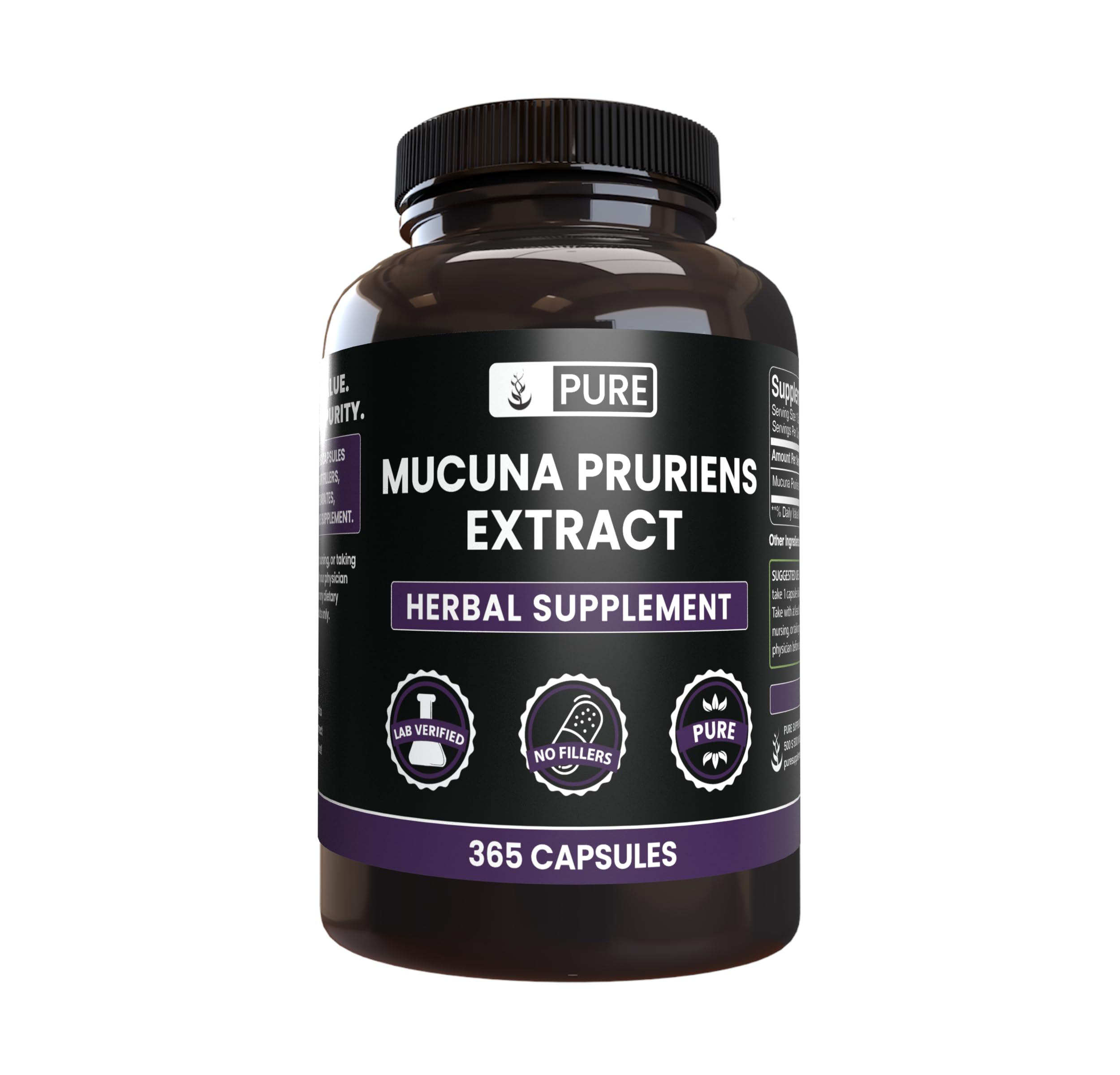 Foto 2 pulgar | Suplemento Herbario Con Ingredientes Puros Originales Mucuna Pruriens  - Venta Internacional.