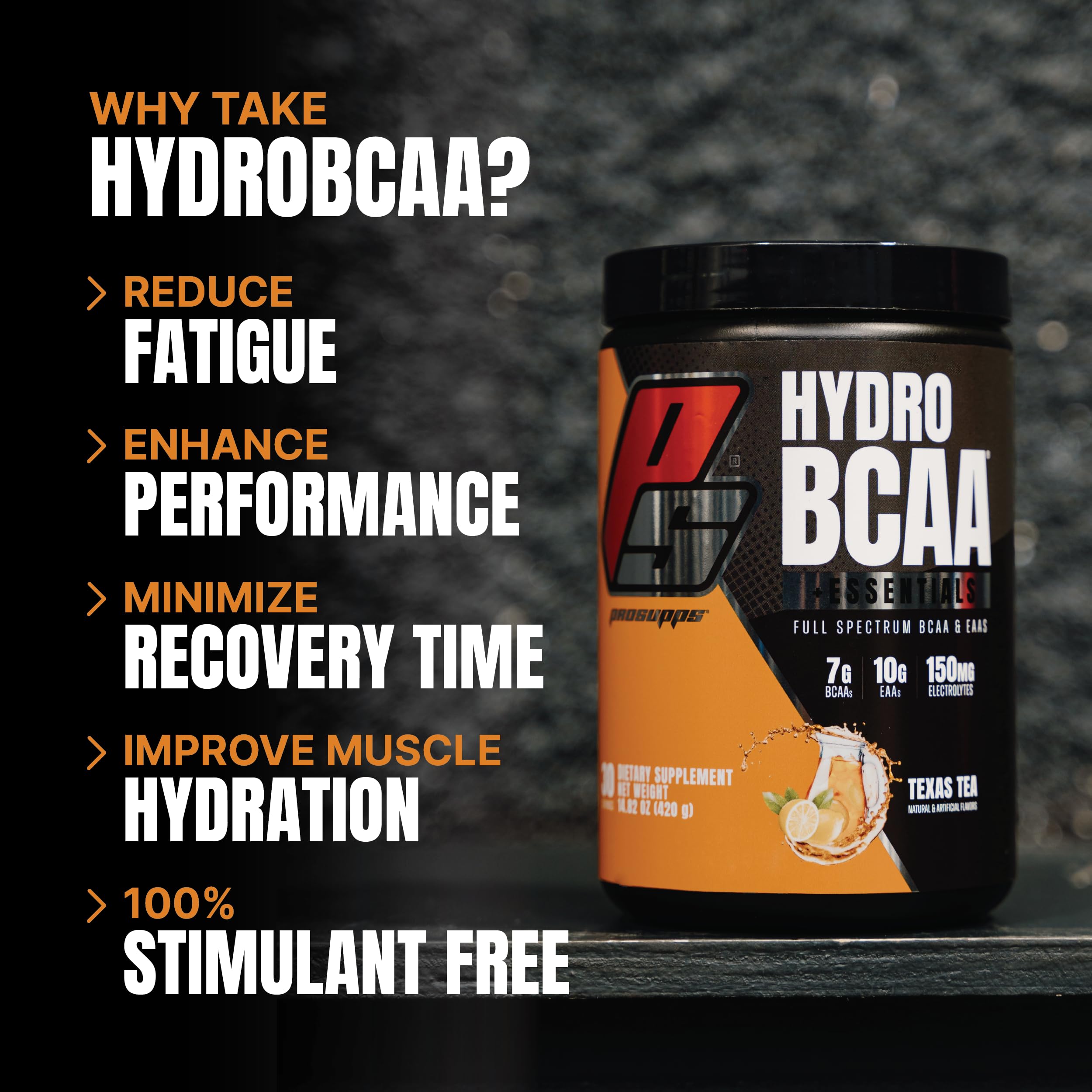 Foto 4 | Suplemento De Entrenamiento Prosupps Hydrobcaa Texas Tea 30 Porciones - Venta Internacional.