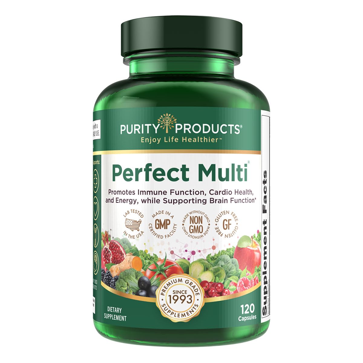 Foto 2 pulgar | Suplemento Purity Products Perfect Multi 120 Cápsulas - Venta Internacional.