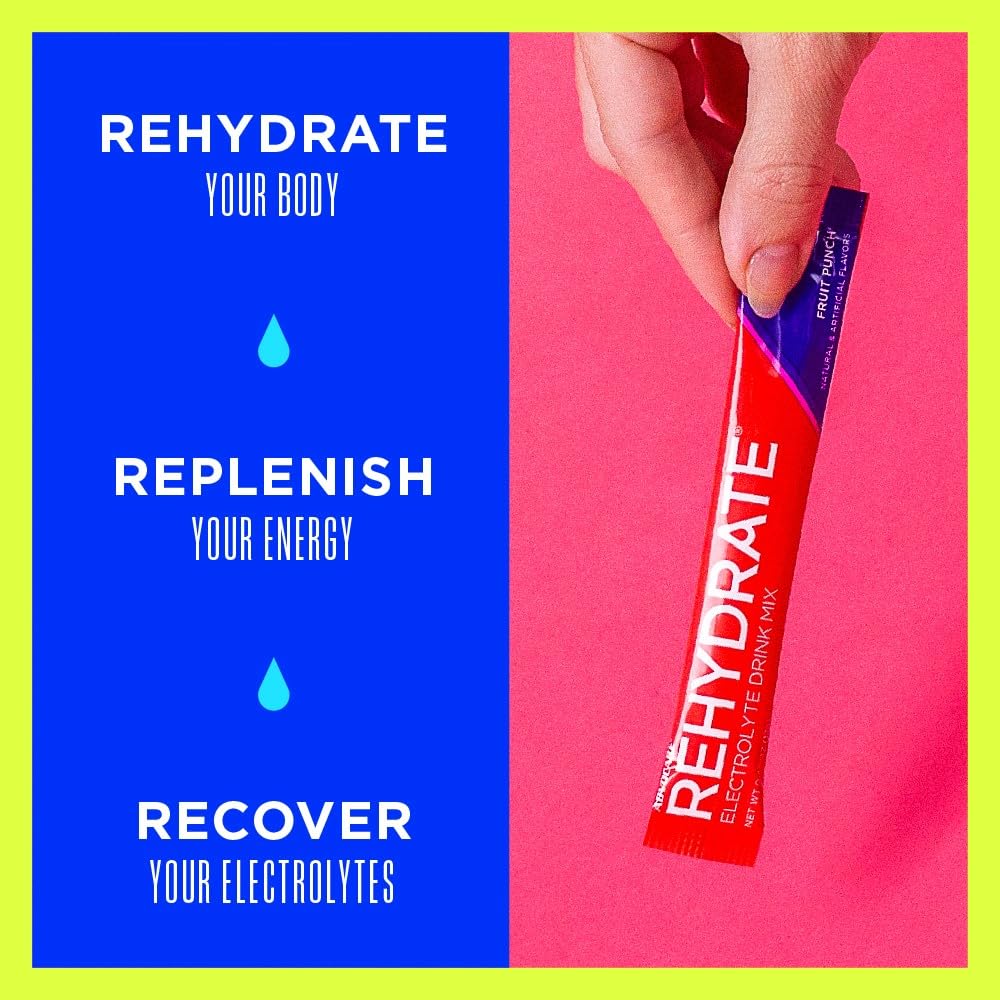 Foto 5 | Electrolítos AdvoCare Rehydrate Fruit Punch 15 Piezas- Venta Internacional