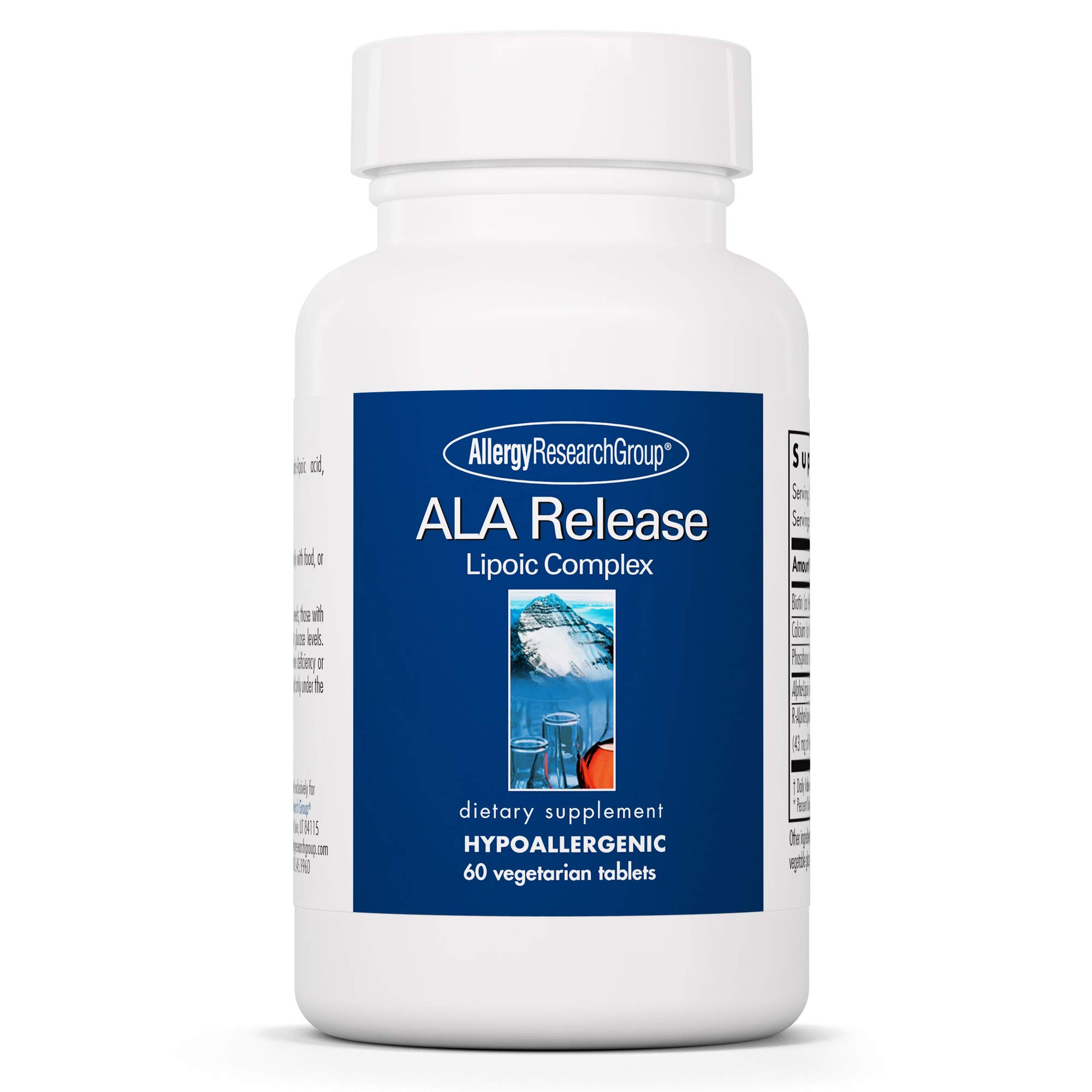 Foto 2 pulgar | Supplement Allergy Research Group Ala Release 60 Comprimidos - Venta Internacional.
