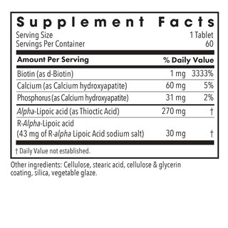 Foto 3 | Supplement Allergy Research Group Ala Release 60 Comprimidos - Venta Internacional.