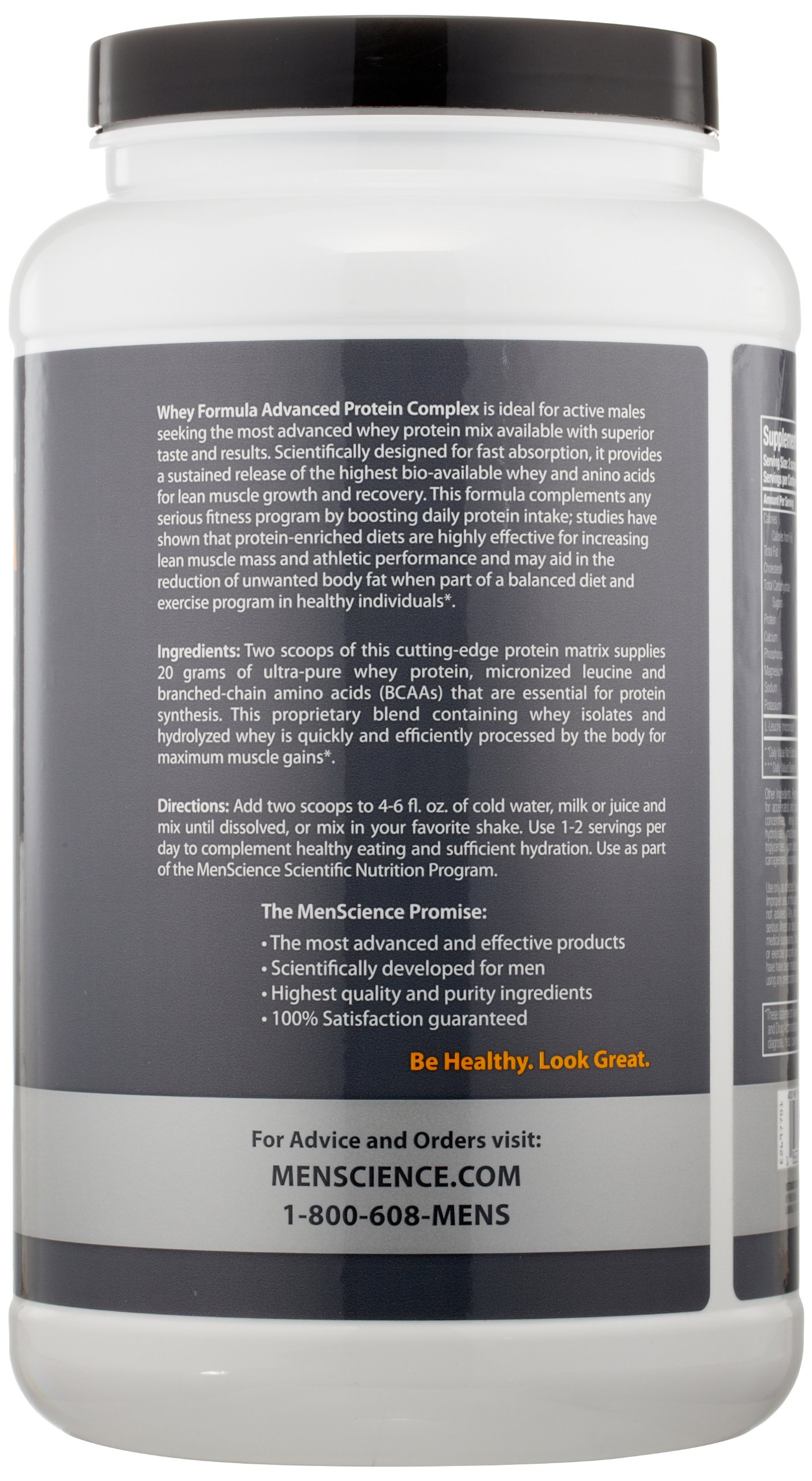Foto 2 | Proteína En Polvo Menscience Androceuticals Whey Formula 771 G - Venta Internacional.