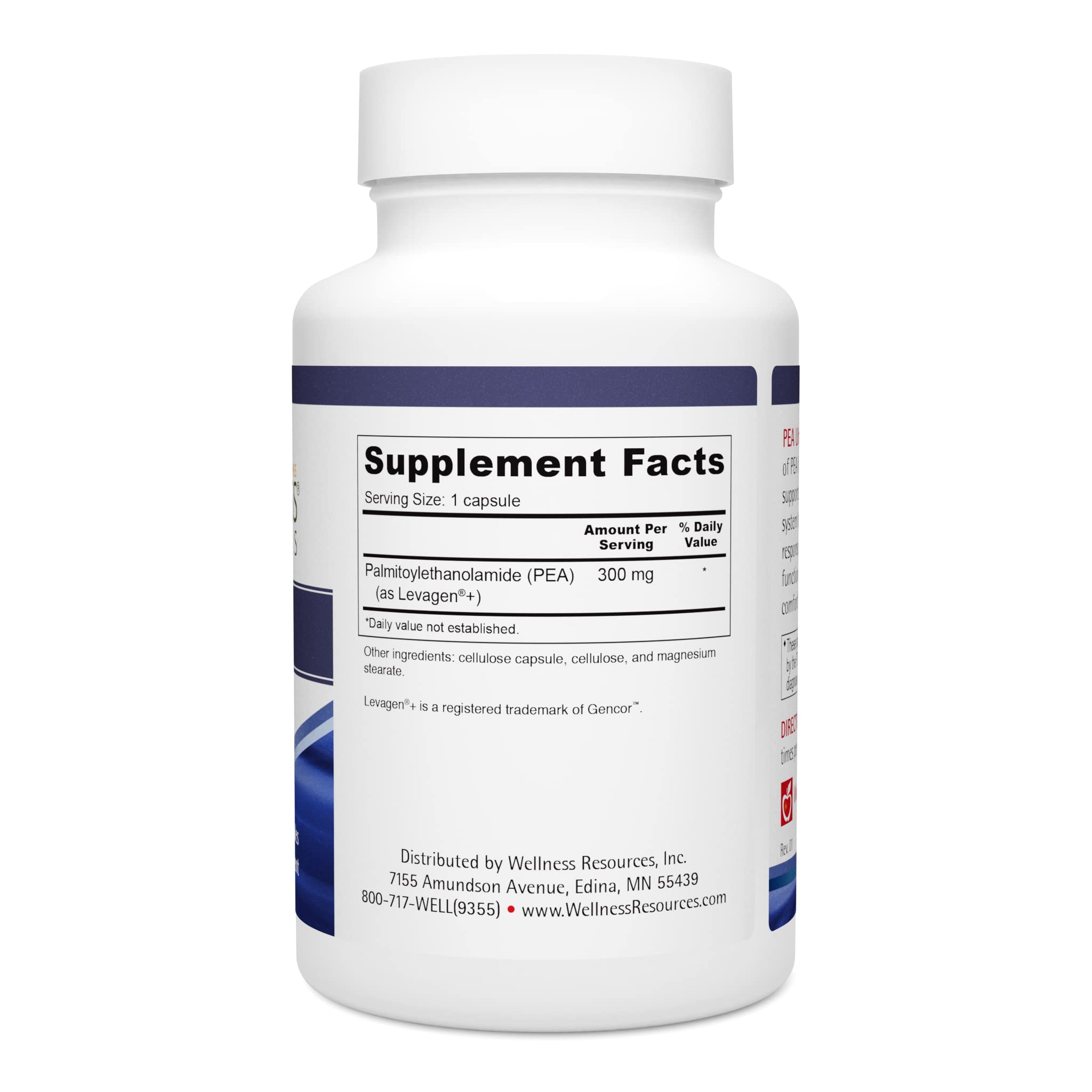 Foto 4 pulgar | Suplemento Wellness Resources Pea Ultra Con Levagen+ 300 Mg - Venta Internacional.