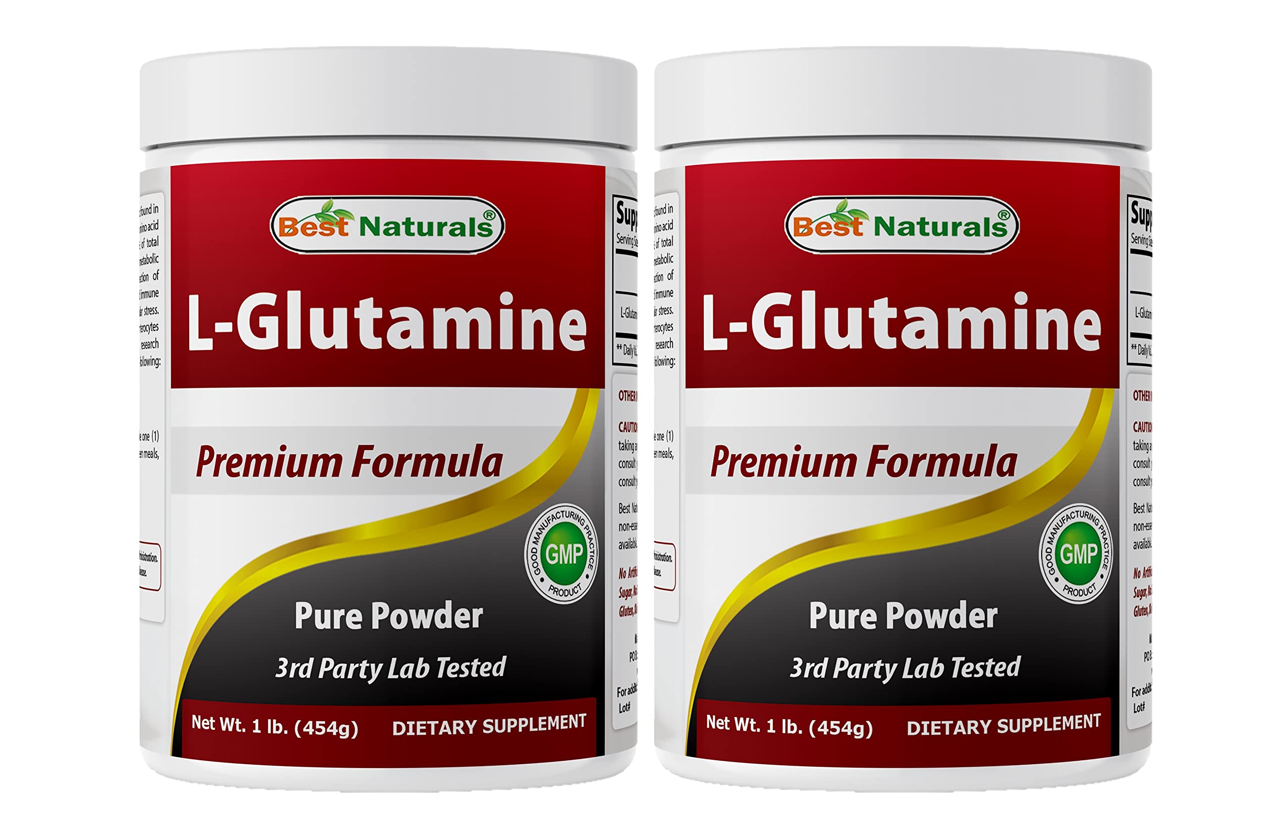 Foto 2 pulgar | L-glutamina En Polvo Best Naturals, 1 Kg (paquete De 2), Pureza Comprobada - Venta Internacional.