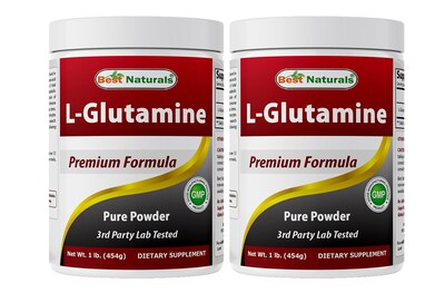 Foto 1 | L-glutamina En Polvo Best Naturals, 1 Kg (paquete De 2), Pureza Comprobada - Venta Internacional.