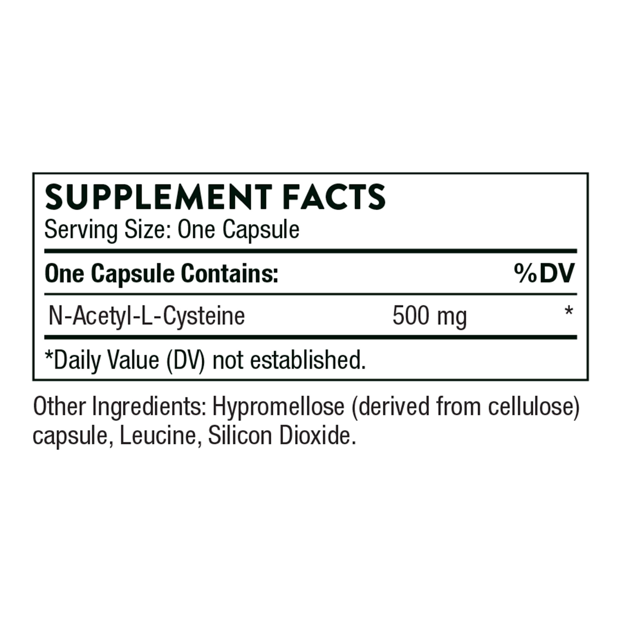 Foto 3 pulgar | Suplemento Thorne Nac N-acetilcisteína 500 Mg 90 Cápsulas - Venta Internacional.