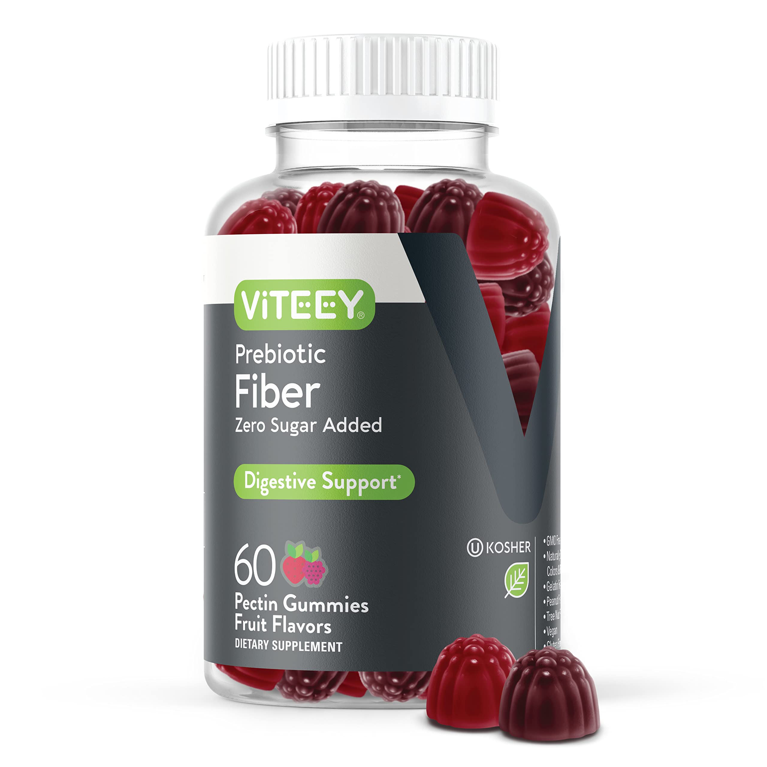 Foto 1 | Suplemento De Fibra Gummies Viteey Prebiotic 4g Para Adultos - Venta Internacional.