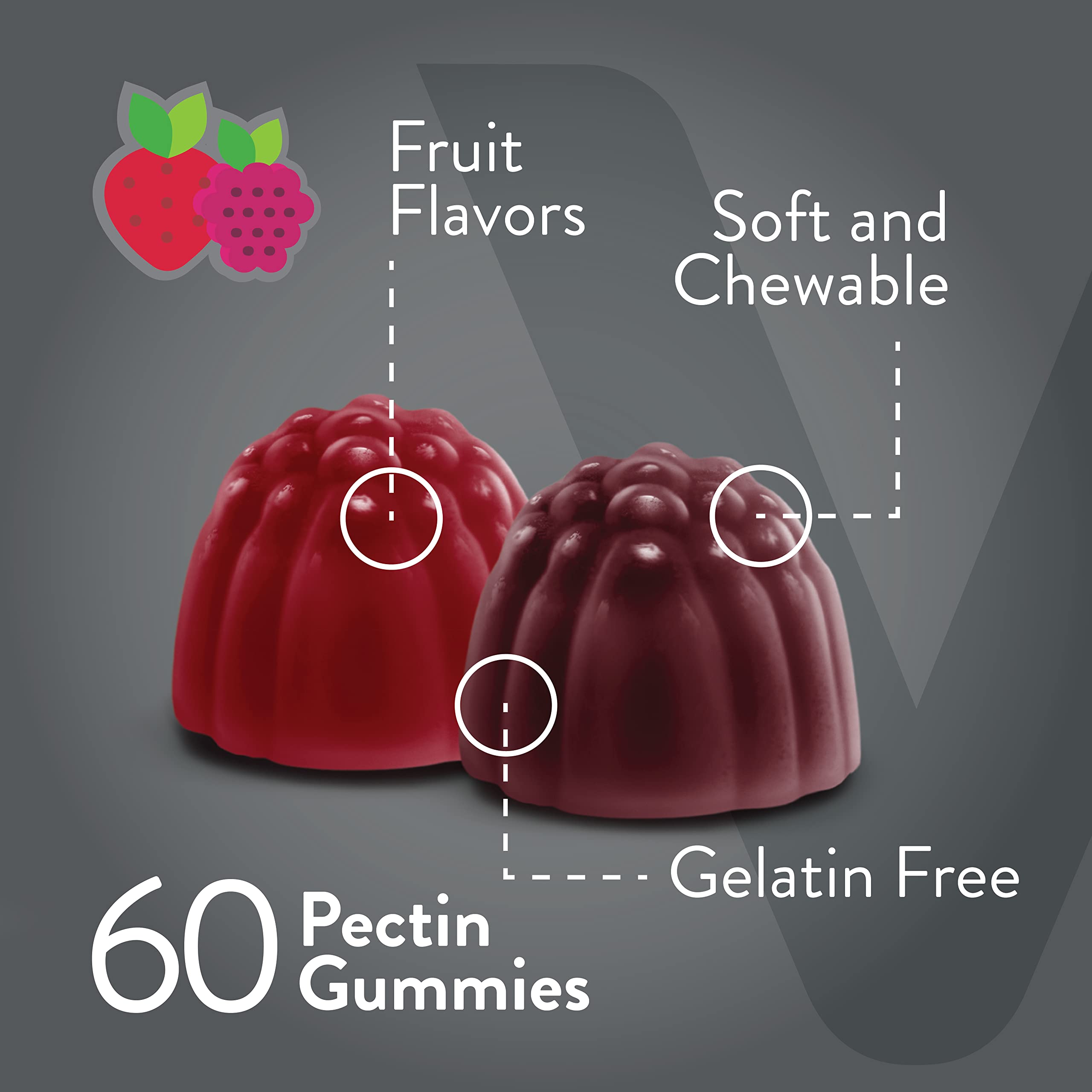 Foto 3 | Suplemento De Fibra Gummies Viteey Prebiotic 4g Para Adultos - Venta Internacional.