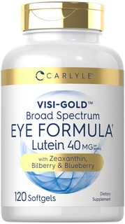 Foto 1 | Suplemento Para La Salud Ocular Carlyle 120 Cápsulas Blandas Con Luteína 40 Mg - Venta Internacional.