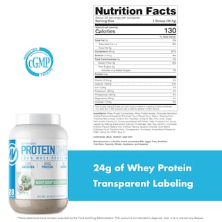 Foto 5 | Batido De Proteínas En Polvo Nutraone Proteinone Whey 900 G Mint Chip - Venta Internacional.