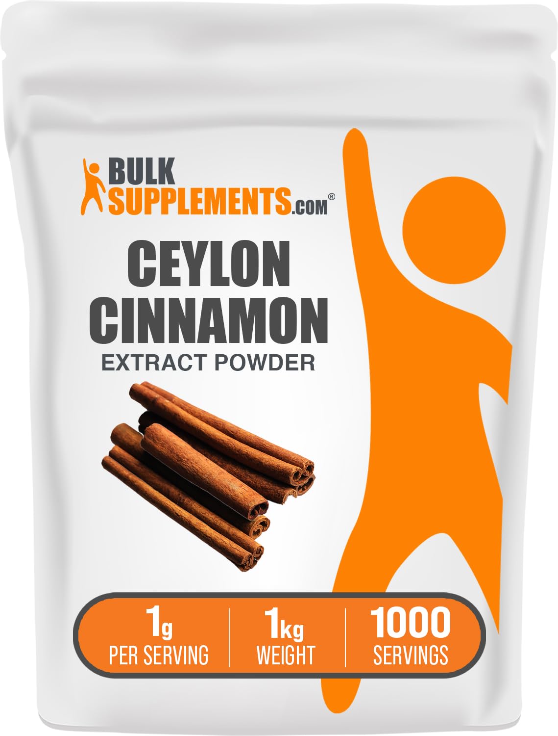 Foto 1 | Suplemento Bulksupplements.com Extracto De Canela De Ceilán 1 Kg - Venta Internacional.