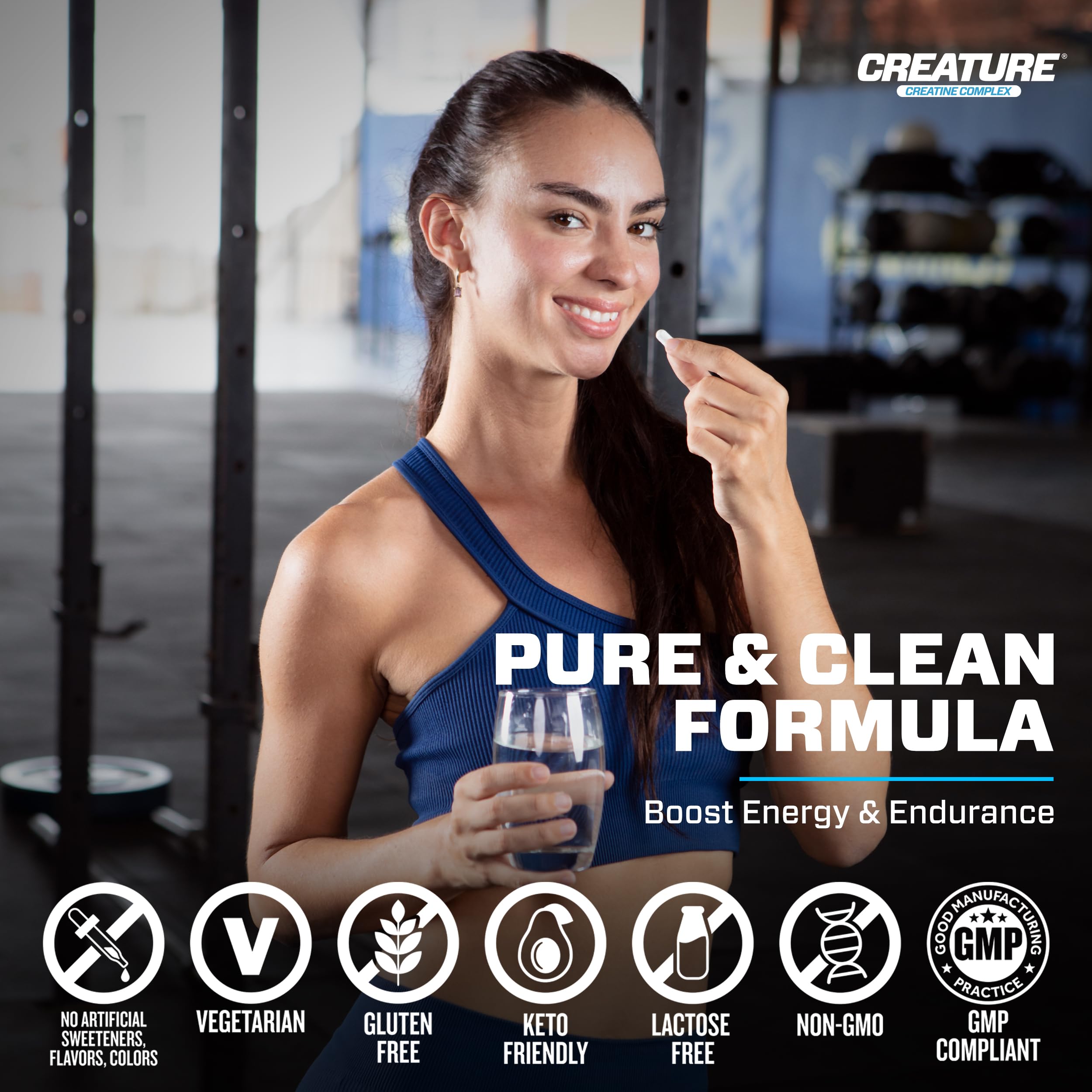 Foto 5 | Suplemento Creatine Complex 180 Cápsulas Vegetarianas - Venta Internacional.