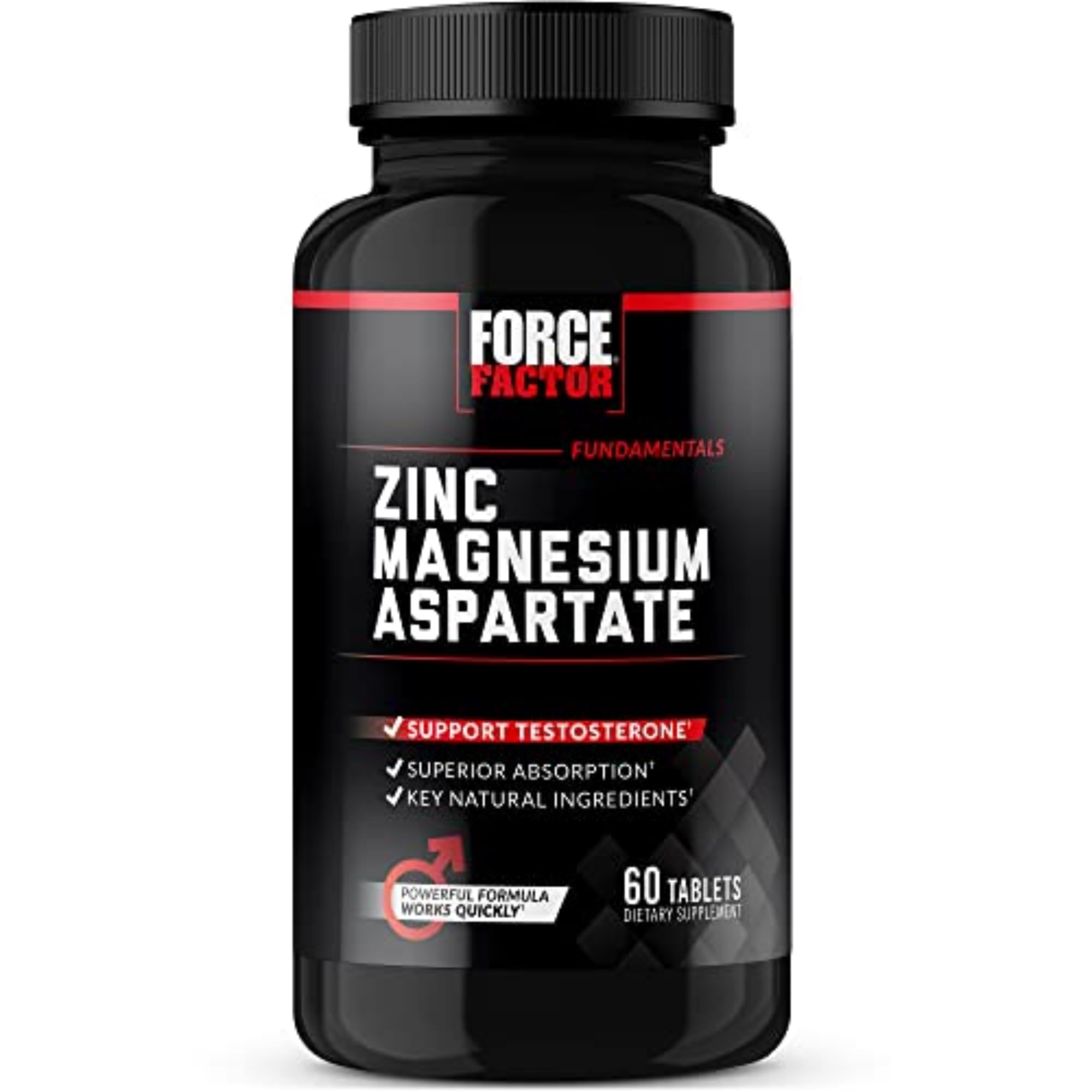 Foto 1 | Suplemento Force Factor, Aspartato De Zinc Y Magnesio, 60 Tabletas - Venta Internacional.