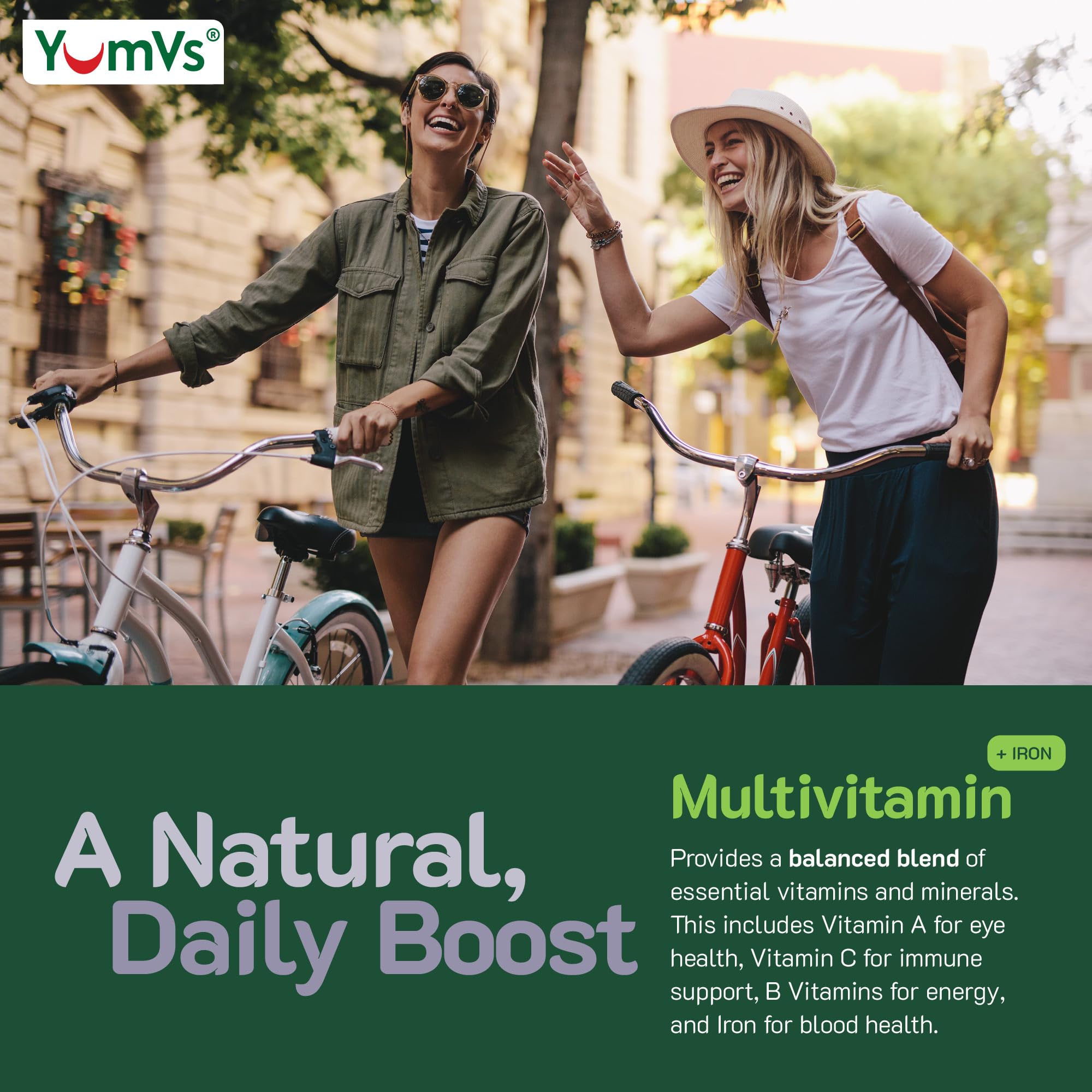 Foto 7 pulgar | Gomitas Multivitamínicas Yumvs Con Sabor A Uva Y Hierro, 60 Unidades - Venta Internacional.
