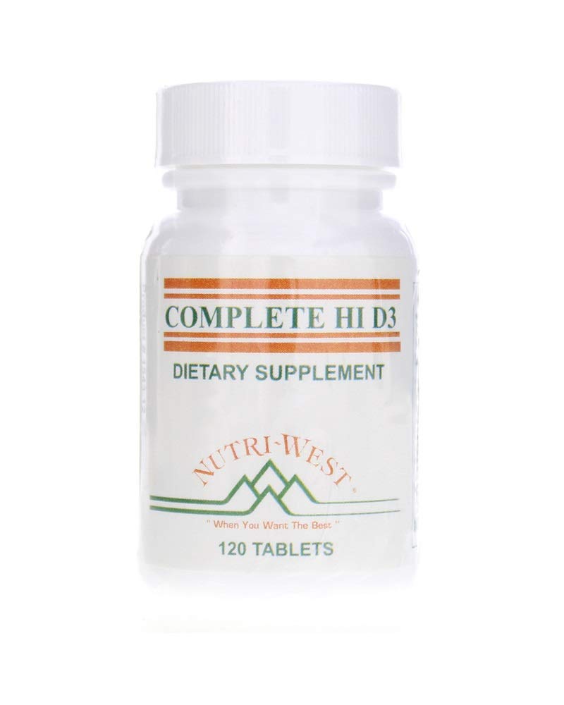 Foto 1 | Suplemento Nutri-west Hi D3 5000 Ui De Vitamina D3 120 Comprimidos - Venta Internacional.