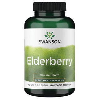 Foto 1 | Suplemento Swanson Elderberry 575 Mg 120 Cápsulas Vegetarianas - Venta Internacional.