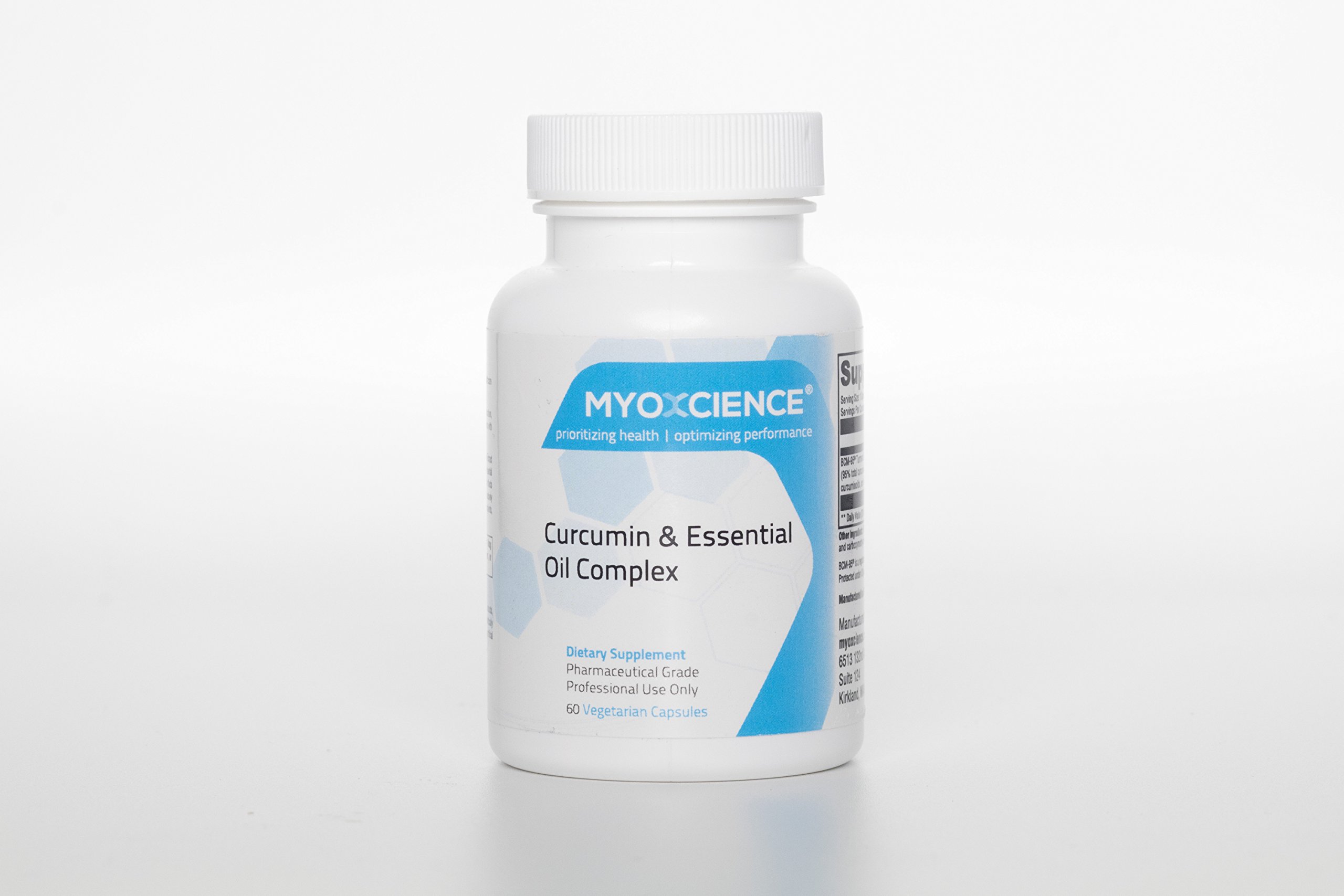Foto 5 | Suplemento Myoxcience, Complejo De Curcumina Y Aceites Esenciales, 500 Mg - Venta Internacional.