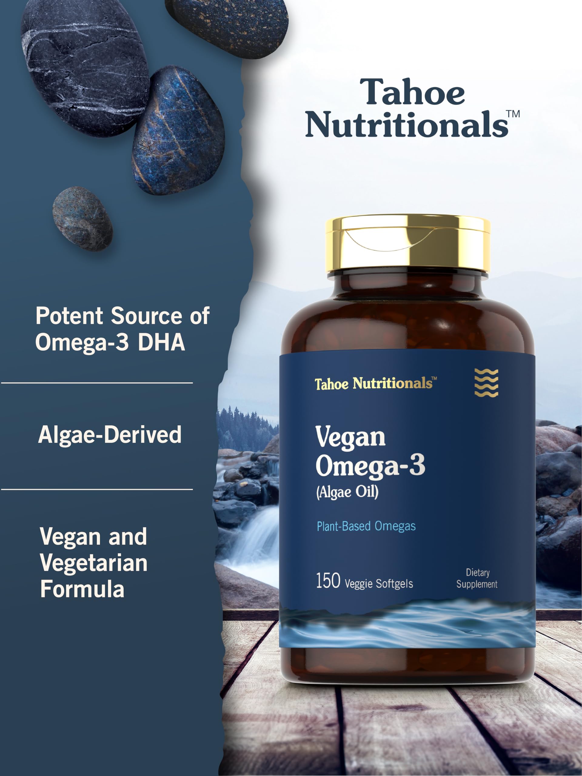 Foto 4 | Suplemento Carlyle Vegan Omega 3 150 Cápsulas Blandas De Aceite De Algas - Venta Internacional.