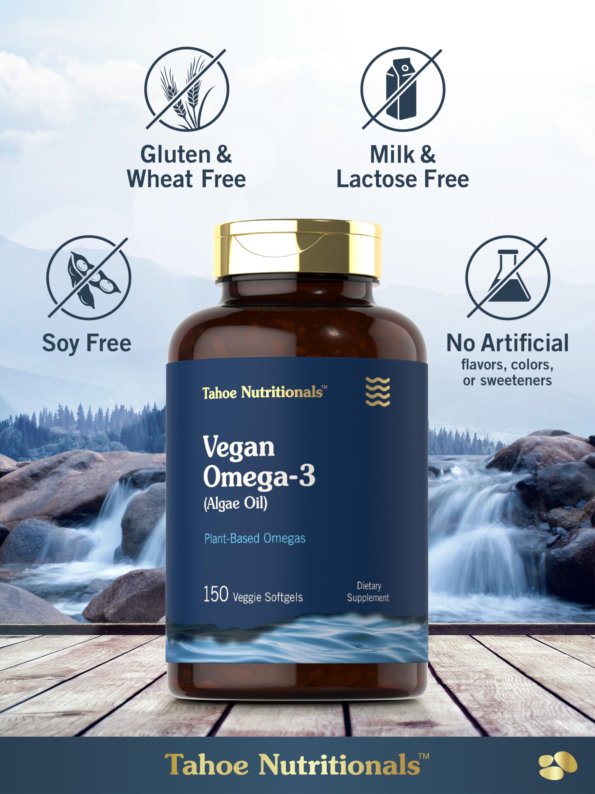 Foto 5 | Suplemento Carlyle Vegan Omega 3 150 Cápsulas Blandas De Aceite De Algas - Venta Internacional.