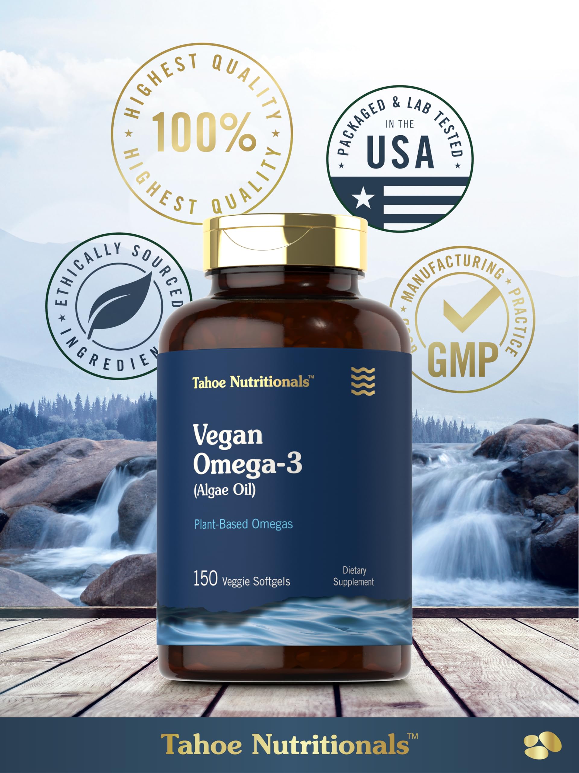 Foto 7 pulgar | Suplemento Carlyle Vegan Omega 3 150 Cápsulas Blandas De Aceite De Algas - Venta Internacional.