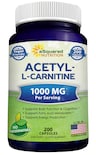 Suplemento De Acetil L-carnitina De Squared Nutrition, 1000 Mg - Venta Internacional.