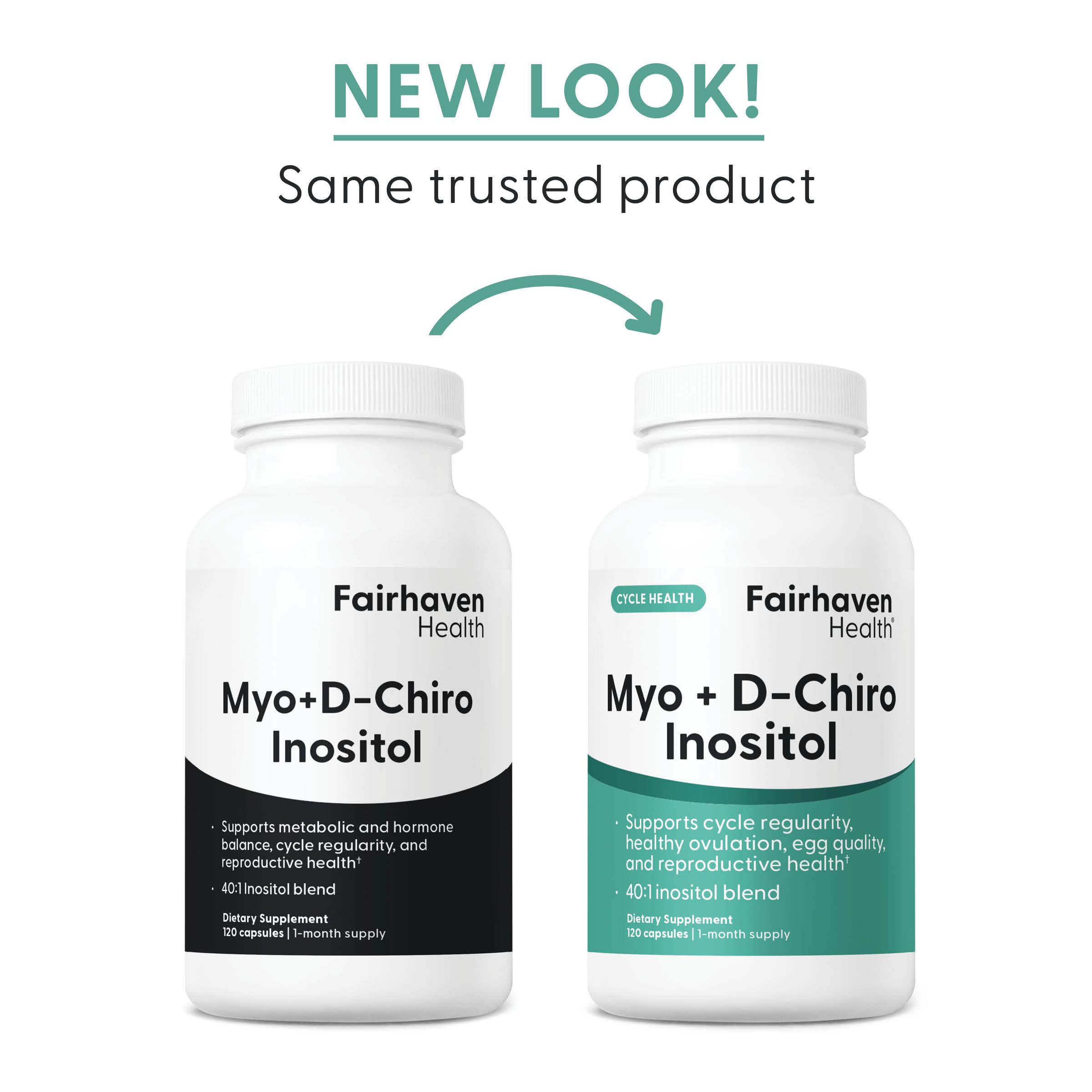 Foto 2 | Suplemento De Mioinositol Y D-chiro Inosito De Fairhaven Health - Venta Internacional.